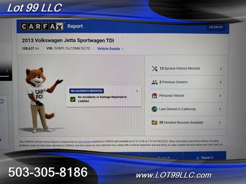Used 2013 Volkswagen Jetta TDI FWD image 4