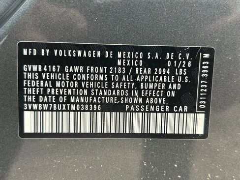 New 2026 Volkswagen Jetta Sport FWD image 58
