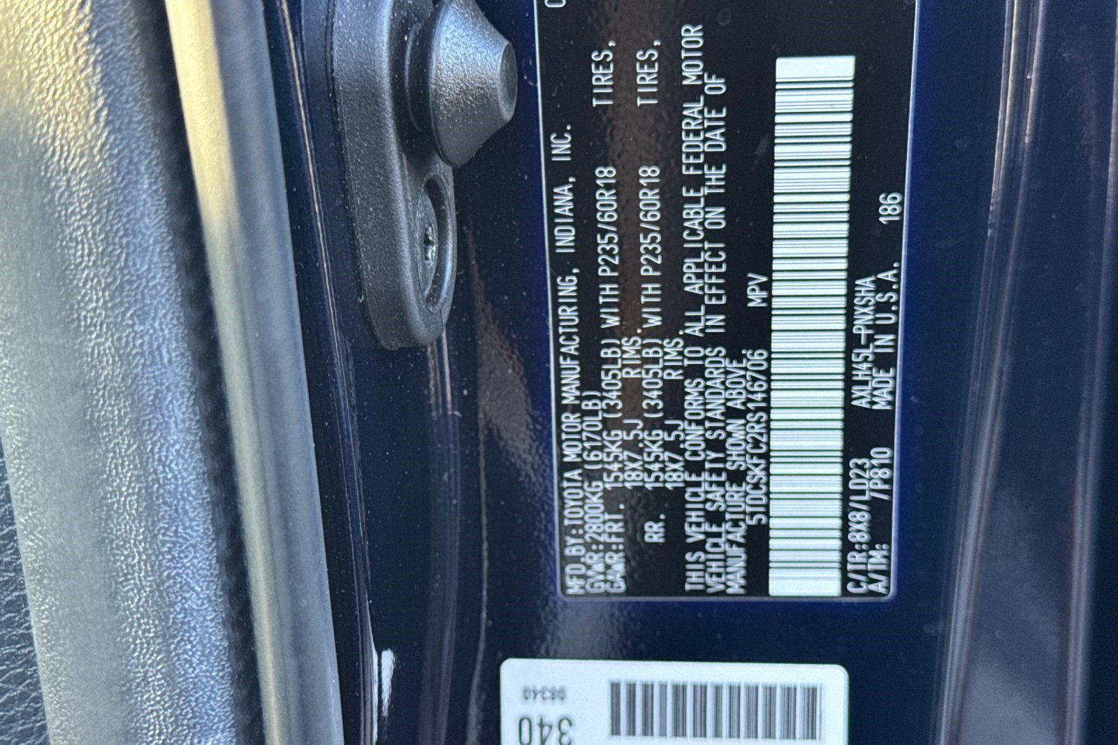 Certified 2024 Toyota Sienna XSE w/ XSE Premium Package AWD/4WD image 31