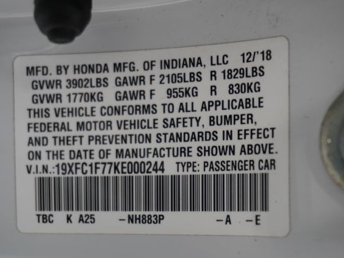 Used 2019 Honda Civic EX-L image 32