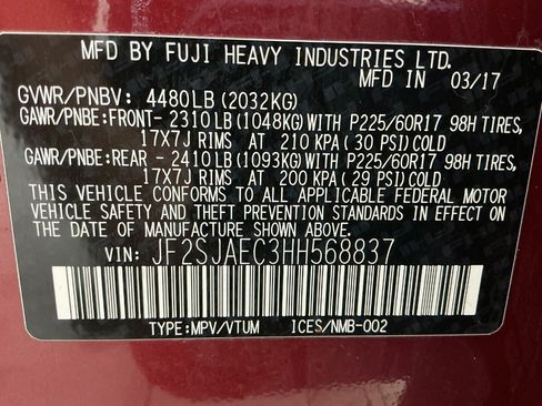 Used 2017 Subaru Forester 2.5i Premium w/ All-Weather Package AWD/4WD image 50