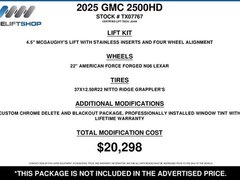 Used 2025 GMC Sierra 2500 Denali Ultimate w/ Max Trailering Package image 2