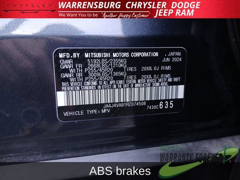 Used 2024 Mitsubishi Outlander SE AWD/4WD image 10