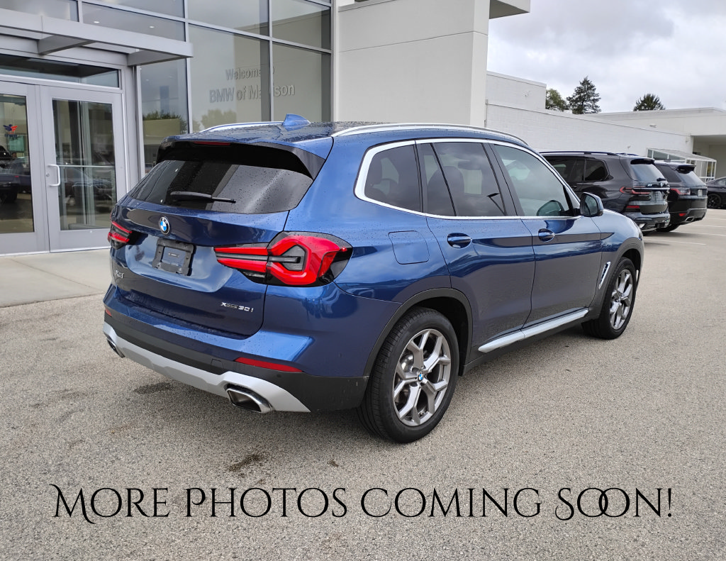 Used 2024 BMW X3 xDrive30i w/ Convenience Package w/ZPA AWD/4WD image 3