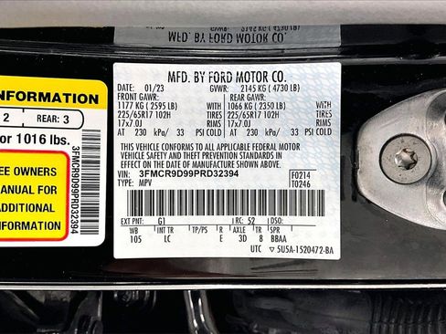 Used 2023 Ford Bronco Sport Badlands image 35