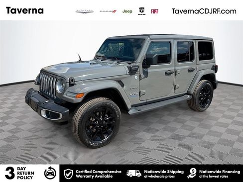 Used 2021 Jeep Wrangler Unlimited Sahara w/ Cold Weather Group image 1