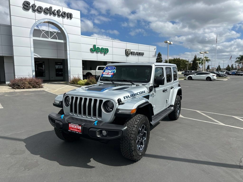 Used 2023 Jeep Wrangler Unlimited Rubicon 4xe AWD/4WD image 2