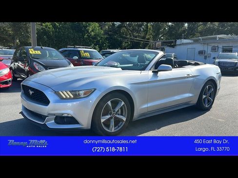 Used 2015 Ford Mustang Convertible w/ Equipment Group 051A RWD image 1