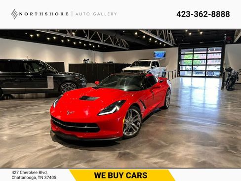 Used 2015 Chevrolet Corvette Stingray Coupe w/ 3LT Preferred Equipment Group RWD image 1
