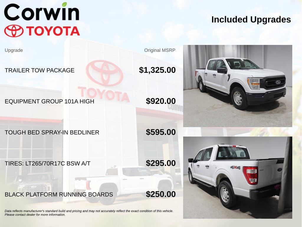Used 2022 Ford F150 XL w/ Trailer Tow Package AWD/4WD image 4