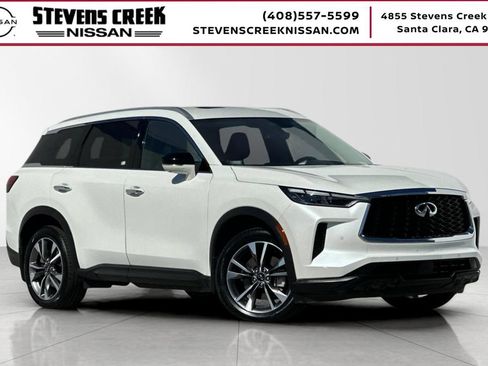 Used 2023 INFINITI QX60 Luxe w/ Cargo Package FWD image 1