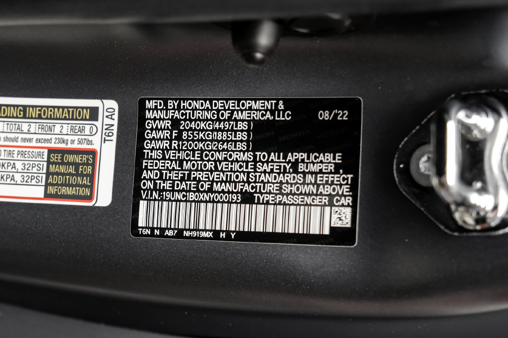 Used 2022 Acura NSX Type S AWD/4WD image 63