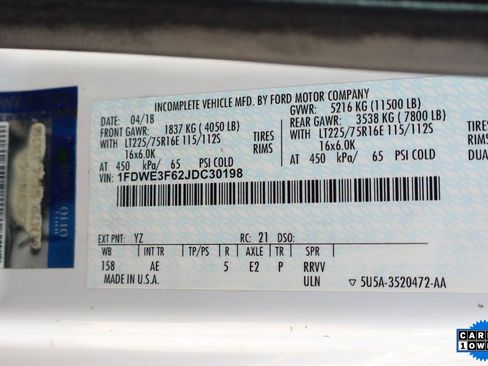 Used 2018 Ford E-350 and Econoline 350 Super Duty image 40