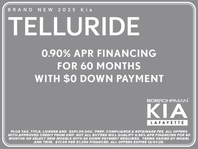 New 2025 Kia Telluride EX