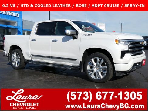 Used 2022 Chevrolet Silverado 1500 High Country w/ Technology Package image 1