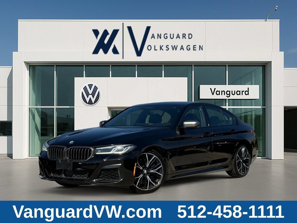 Used 2021 BMW M550i xDrive AWD/4WD image 1