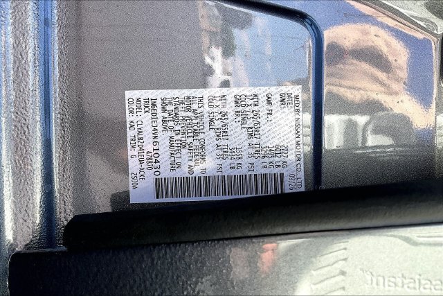 New 2027 Nissan Frontier SV RWD image 14