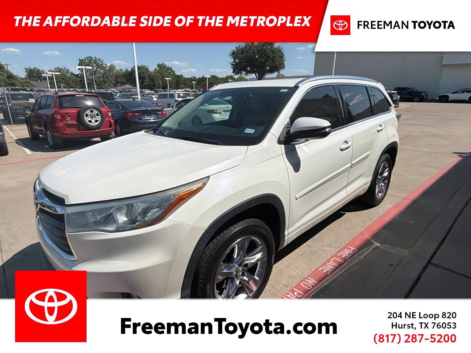 Used 2015 Toyota Highlander Limited FWD image 1