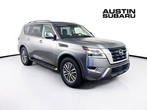 Used 2021 Nissan Armada SL w/ Captain's Chairs Package image 1