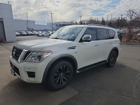 Used 2018 Nissan Armada Platinum w/ Captain Seat Package image 1