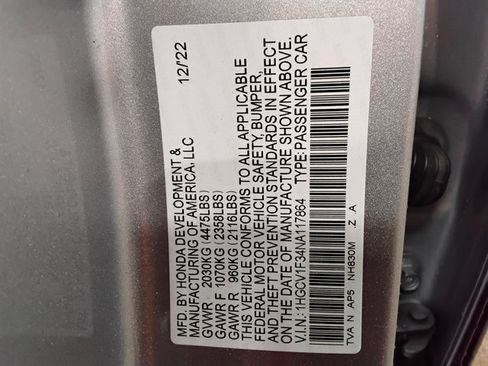 Used 2022 Honda Accord Sport image 18