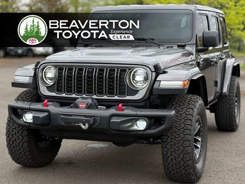 Used 2025 Jeep Wrangler Unlimited Rubicon AWD/4WD image 1
