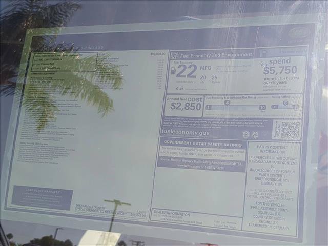 New 2026 Land Rover Range Rover Sport Dynamic SE AWD/4WD image 18