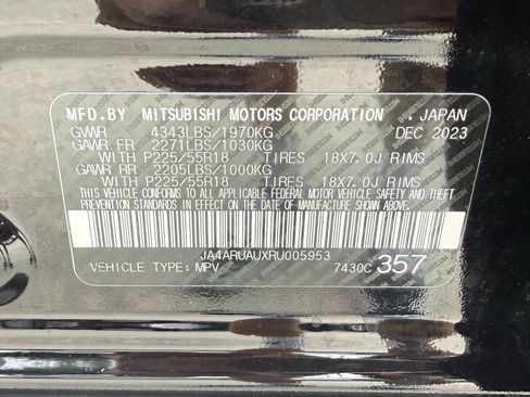 Used 2024 Mitsubishi Outlander Sport AWD image 34