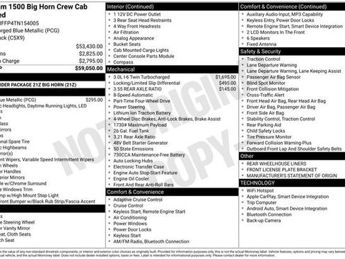 New 2026 RAM 1500 Big Horn AWD/4WD image 30