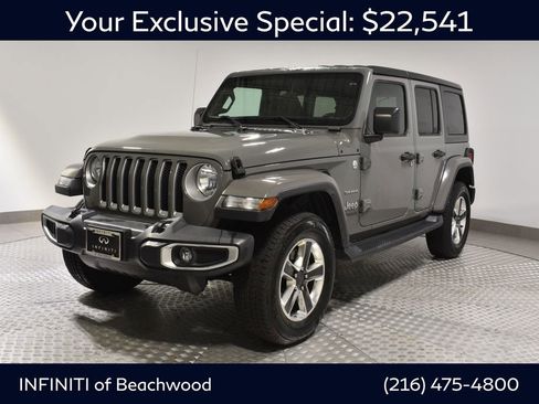 Used 2018 Jeep Wrangler Unlimited Sahara w/ Cold Weather Group image 1