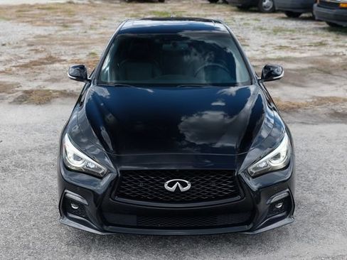 Used 2018 INFINITI Q50 Red Sport 400 w/ Sensory Package (Sport) RWD image 22