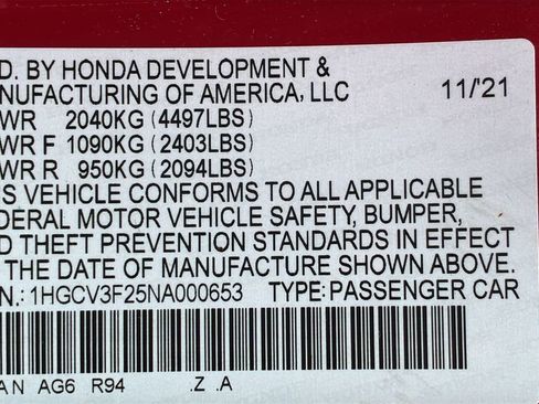 Used 2022 Honda Accord Sport image 29