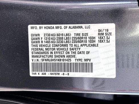 Used 2019 Honda Odyssey EX image 34