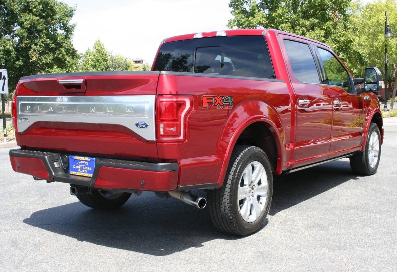 Used 2017 Ford F150 Platinum w/ Equipment Group 701A Luxury AWD/4WD image 5
