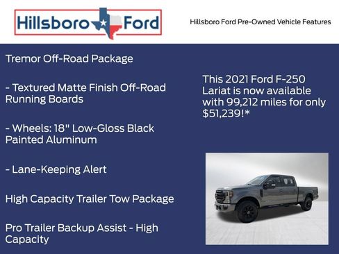 Used 2021 Ford F250 4x4 Crew Cab Super Duty image 9