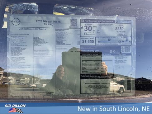 New 2026 Nissan Kicks SV w/ SV Premium Package image 13