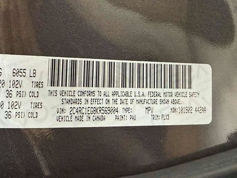 Used 2019 Chrysler Pacifica Touring-L Plus w/ Advanced Safetytec Group FWD image 45