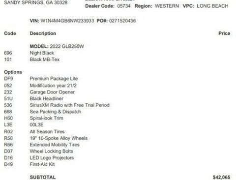 Certified 2022 Mercedes-Benz GLB 250 image 3