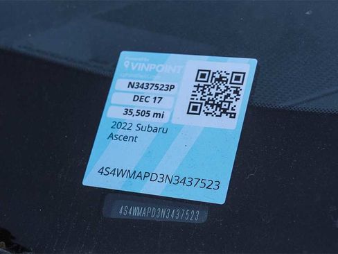 Used 2022 Subaru Ascent Limited w/ Technology Package image 29