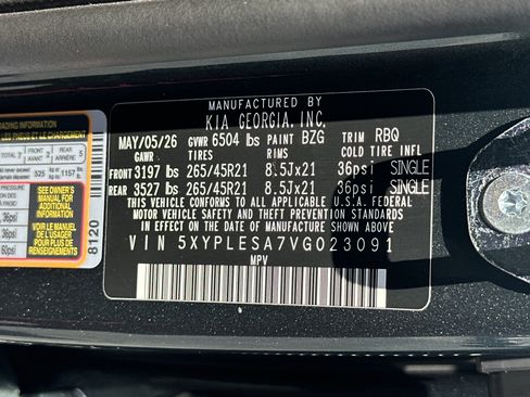 Used 2027 Kia Telluride X-Line SX Prestige w/ Towing Package AWD/4WD image 32