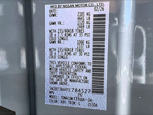 New 2026 Nissan Rogue SV image 22