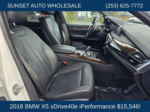 Used 2018 BMW X5 xDrive40e AWD/4WD image 39