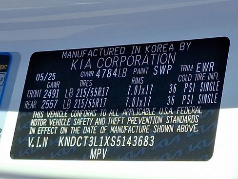 New 2025 Kia Niro Wave w/ Wave Preserve Package image 11