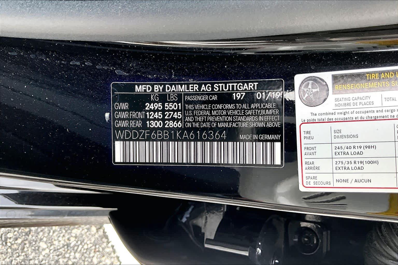 Used 2019 Mercedes-Benz E 53 AMG 4MATIC Sedan image 40