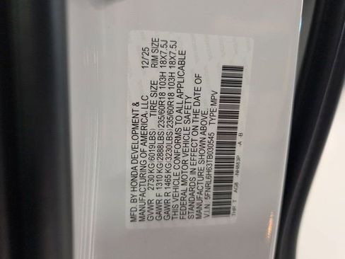 New 2026 Honda Odyssey EX-L image 40