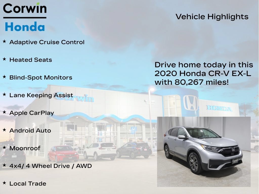 Used 2020 Honda CR-V EX-L image 6
