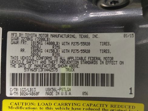 Used 2015 Toyota Tundra Limited image 33