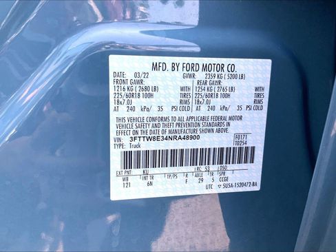 Used 2022 Ford Maverick Lariat w/ Lariat Luxury Package FWD image 33