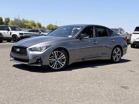 Used 2023 INFINITI Q50 Sensory w/ Cargo Package RWD image 2