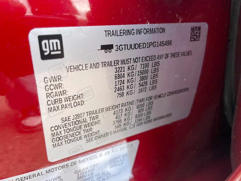 Used 2023 GMC Sierra 1500 SLT w/ SLT Premium Package AWD/4WD image 32